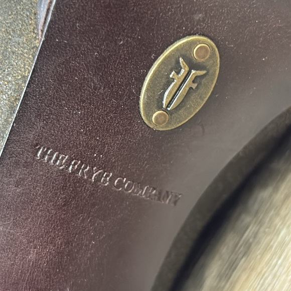 Frye HARLOW Oxford Heels Size 9.5 - Picture 7 of 13